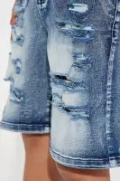 Mini Get In The Mix Denim Short(Indigo,4)