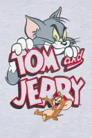 Mini Tom And Jerry On The Run Fleece Short Set(Heather Grey,4/5)
