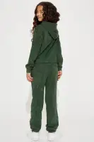 Mini City Chic Fleece Jogger Set(Hunter,4/5)
