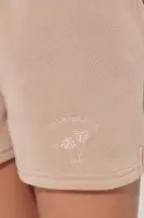 Mini My Favorite Hoodie Short Set- Taupe(Taupe,7/8)