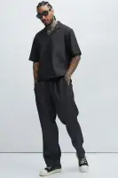Santiago Shirt(Black,S)
