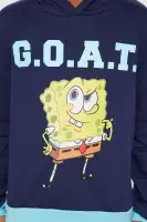 Mini Spongebob GOAT Jogger Set(Navy/combo,4/5)