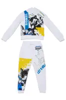 Mini Sonic The Hedgehog Let's Roll Jogger Set(White,4/5)