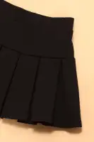 Mini Good Girl Pleated Skirt(Black,2)