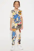 Mini Sonic The Fastest Hedgehog Jogger Set