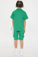 Mini Leo Short Set(Green,8)
