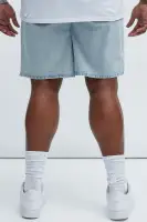 Colin Relaxed Denim Shorts(Light Blue Wash,30)