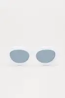 Get It Gurl Sunglasses(White,OS)