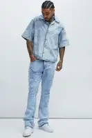 Verdugo Denim Shirt(Light Blue Wash,S)