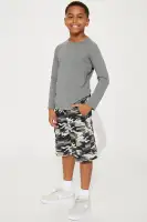 Mini Jared Cargo Shorts(Camouflage,4/5)