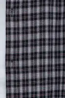 Carson Plaid Classic Long Sleeve Button Up(Black/combo,S)