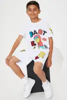Mini Bart Simpson Short Set