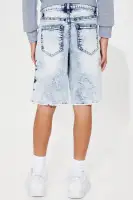 Mini Shoulda Knew Denim Short(Indigo,4)