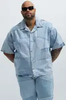 Verdugo Denim Shirt(Light Blue Wash,S)