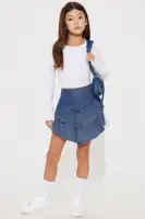 Mini Destiny Denim Skirt