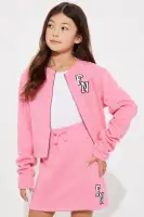 Mini Playing For LA Skirt Set(Pink,4/5)