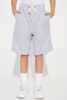 Mini Subtle Stripe Short