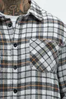 Gas Plaid Classic Flannel(Grey/combo,S)