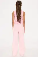Mini She's Shining Bright Pant Set(Pink,4/5)