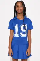 Mini Games To Play Skort Set(Blue,4/5)