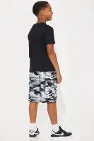 Mini King Of Colorblock Knit Short Set(Camouflage,4/5)
