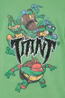 Mini TMNT Embroidered Short Set(Green,4/5)