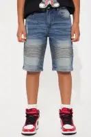 Mini Coolest One Around Denim Shorts(Dark Wash,4)