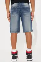 Mini Coolest One Around Denim Shorts(Dark Wash,4)