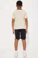 Mini Hustle King Short Set(Khaki,4/5)