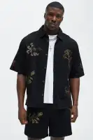 Berries And Bloom Embroidered Shirt