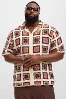 Nolan Textured Shirt(Multi Color,S)