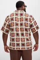 Nolan Textured Shirt(Multi Color,S)