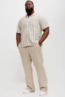 Wavy Stripe Knitted Shirt(Grey/combo,S)