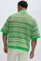 Mario Textured Shirt(Green/combo,S)