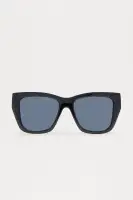 Bliss Lens Square Sunglasses(Black,OS)