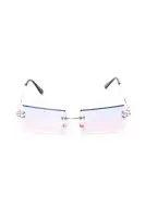 Summer Stunner Sunglasses(Blue/combo,OS)