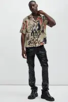 Lascaux Shirt(Tan/Multi,S)