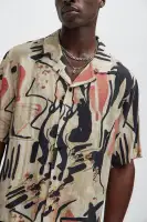 Lascaux Shirt(Tan/Multi,S)