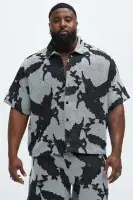 Inkblot Button Up Shirt