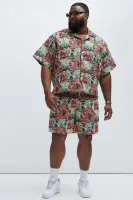 Ansel Tapestry Shirt(Multi Color,S)