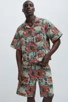 Ansel Tapestry Shirt(Multi Color,S)