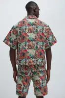 Ansel Tapestry Shirt(Multi Color,S)