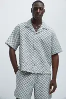 Crinkled Checkers Shirt
