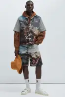 Karl Tapestry Shirt(Multi Color,S)