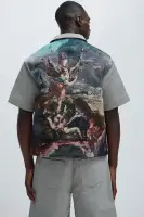 Karl Tapestry Shirt(Multi Color,S)