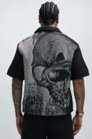 Azrael Tapestry Shirt(Multi Color,S)