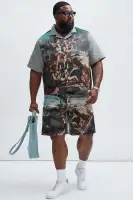 Karl Tapestry Shirt(Multi Color,S)