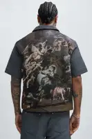 Cassiel Tapestry Shirt(Multi Color,S)