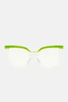 Clear As Day Blue Light Glasses(Green,OS)