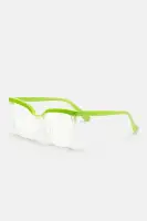 Clear As Day Blue Light Glasses(Green,OS)